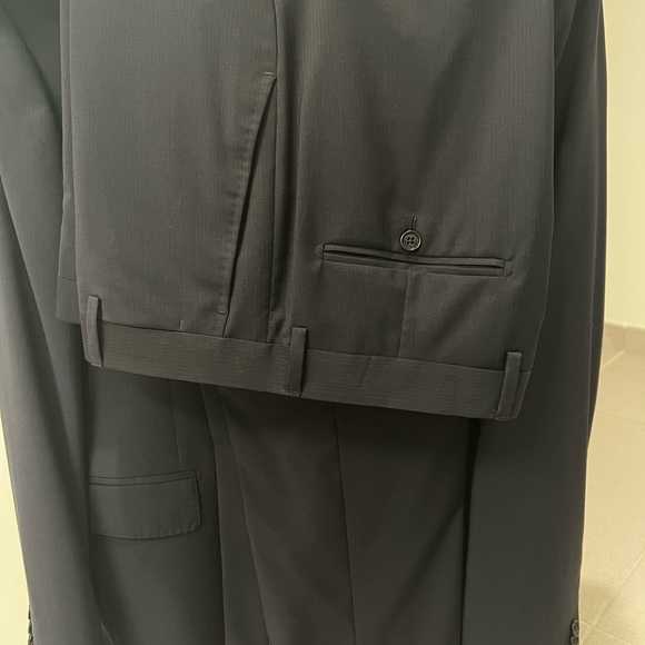 NWOT Navy Blue Roberto Cavalli 2-button Slim Fit Suit - Picture 7 of 8